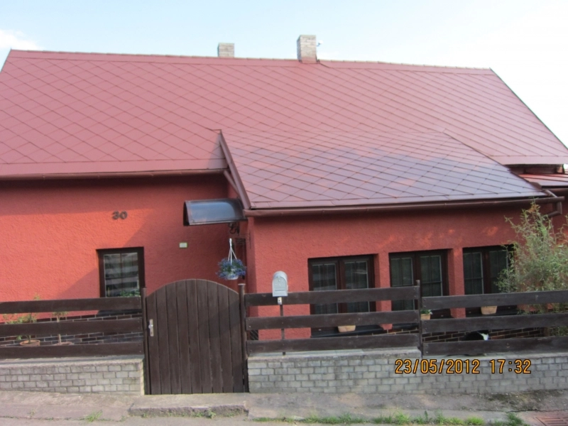 po realizaci-Renovační nátěr eternitové střechy