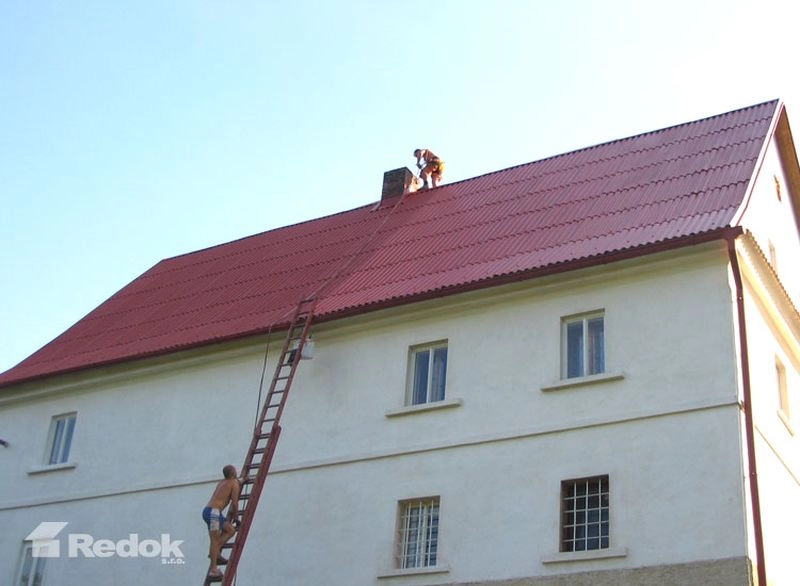 Nátěr eternitové střechy