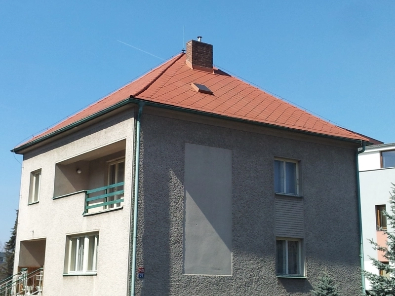 Nátěr eternitové střechy